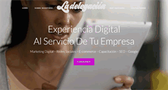 Desktop Screenshot of ladelegacion.com